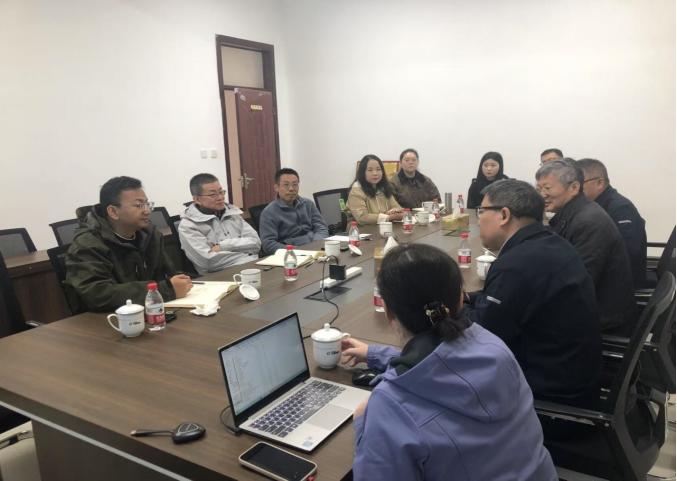 自动化院合规调研组到纯氢ballbet贝博技术开发中试基地调研