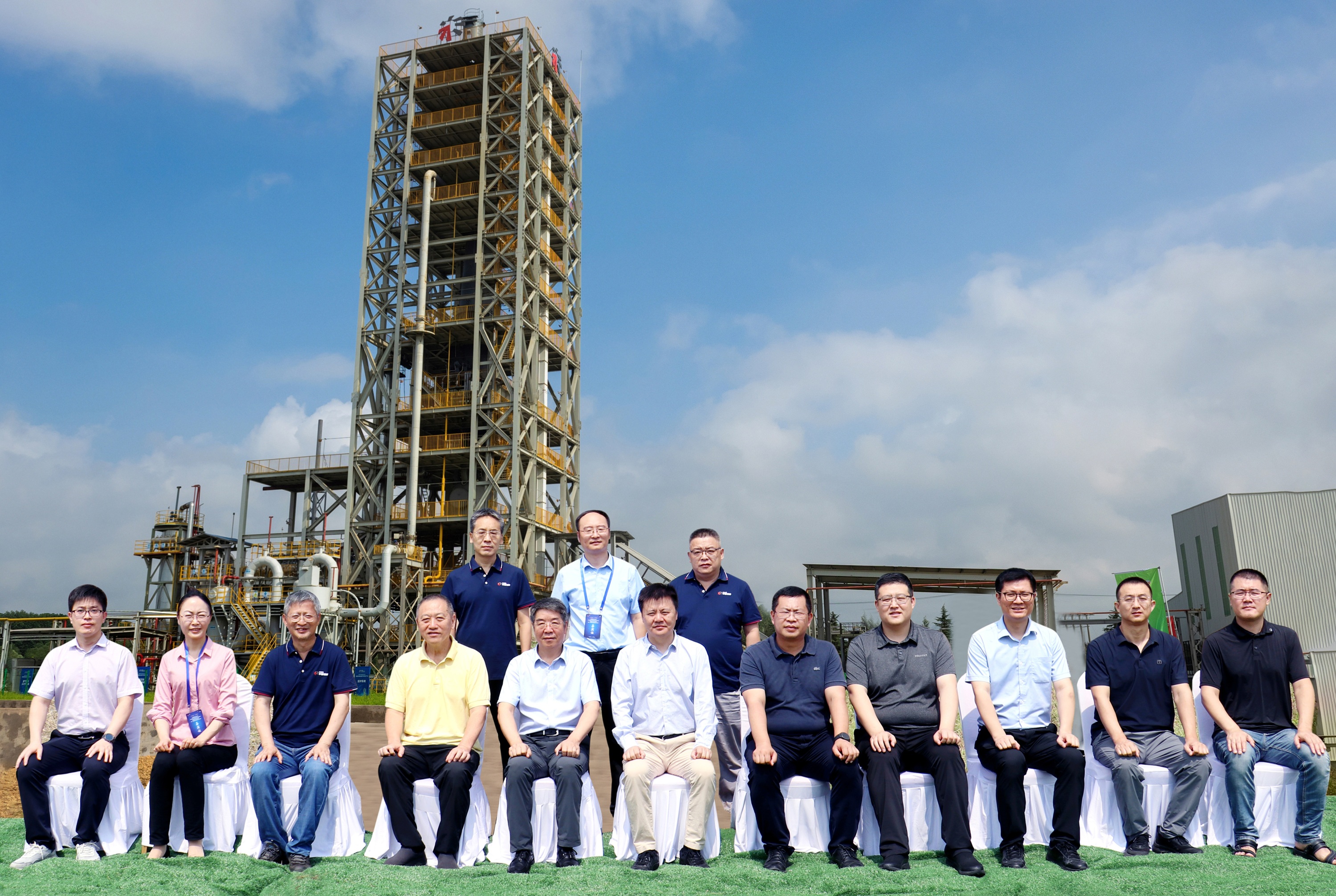 中国钢铁工业协会党委副书记、秘书长姜维一行到访中国钢研临沂纯氢ballbet贝博中试基地